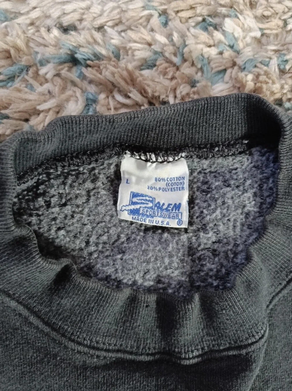 Vintage Salem Sportswear Buffalo Bills NFL 1995 Crewneck Sweatshirt Men's
